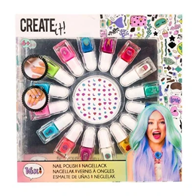 Image of Create It! 84145 Nail Polish Set, Pack of 16