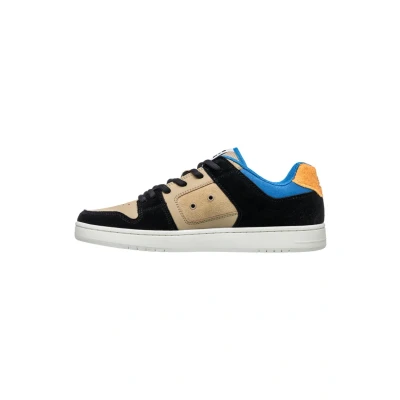 Image of DC Shoes Manteca Training shoe, Women&#039;s, Size: 10, Xknb black orange blue Suede