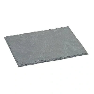 Image of Utopia Mineral Collection Slate Platter 21 x 18cm Food Presentation Board