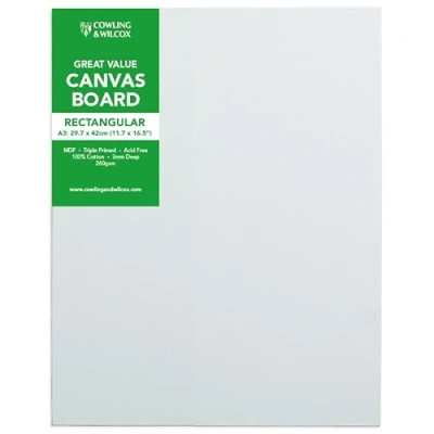 Image of Cowling &amp; Wilcox Artist Canvas Board (A3)