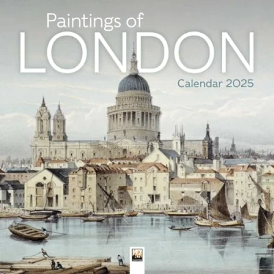 Image of London Museum: Paintings of 2025 Wall Calendar
