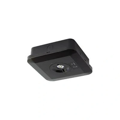 Image of Salvus Square Emergency Surface Spotlight Black Collingwood