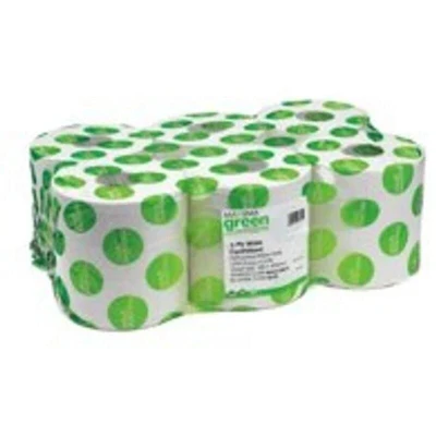 Image of Maxima ValueX Centrefeed Toilet Roll 2 Ply 150m White (Pack 6)