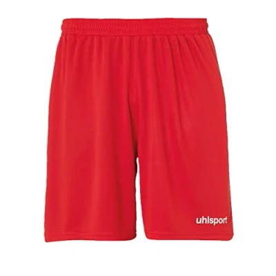 Image of uhlsport Children&#039;s Center Basic Ohne Innenslip Shorts, red, 116 (EU)