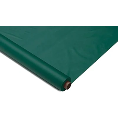 Image of Venuscello® Green Paper Banqueting Roll 25m x 120cm Disposable Table Cover Cloths For Catering &amp; Wedding Buffet