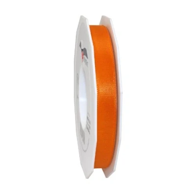 Image of C.E. Pattberg Präsent Europa Taffeta Ribbon Orange 15 mm width, 50 m length