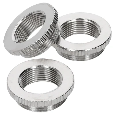 Image of Kalitec D6732253 Reduction Knurled M32/M25 Brass I Reducer Cable Gland M25 Female Thread M32 Male IP68 Pack of 3