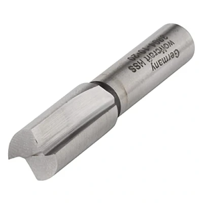 Image of wolfcraft HSS Straight bit I 3904000 Router Made from high Speed Steel for milling Hardwood, softwood and Plastic.