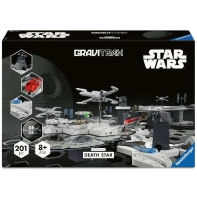 Image of Ravensburger GraviTrax Death Star Action Starter Set Marble Run, STEM and Construction Toy Kids Age 8 Years Up Christmas Gifts, White