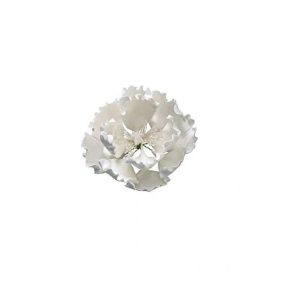 Image of Gumpaste Peony White 4&#039;&#039;