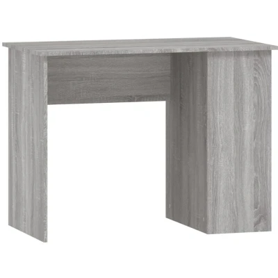 Image of vidaXL Desk Grey Sonoma 100x55x75 cm Engineered Wood