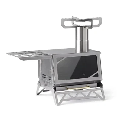 Image of Naturehike Camping Stove Camp Fire Tent Portable Wood Stainless Steel for Tents and
