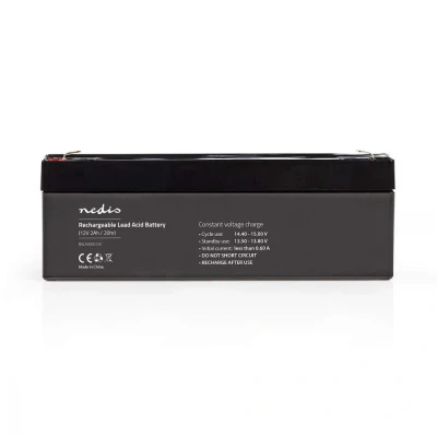Image of Nedis 12V 2000mAh Lead Acid Rechargeable Battery