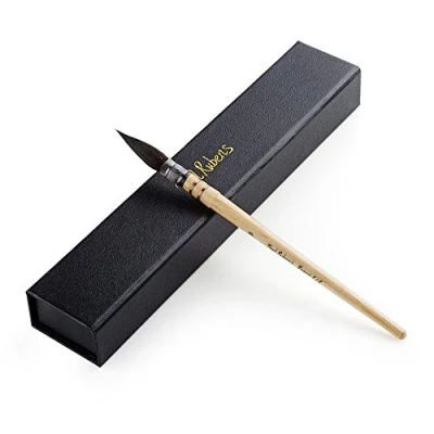 Image of Paul Rubens Professional Watercolor Paint Brush, Size 6 Wash/Mop Round ​Squirrel Hair Brush for Art Painting