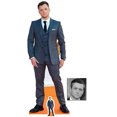 Image of Fan Pack Taron Egerton Lifesize and Mini Cardboard Cutout/Standup Includes 8x10 Star Photo