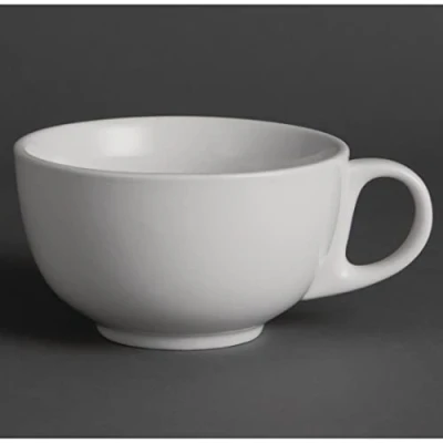 Image of Olympia Whiteware Cappuccino Cups 425ml 15oz (12 Pack)