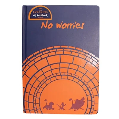 Image of Half Moon Bay Disney The Lion King No Worries A5 Notebook