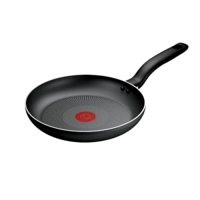 Image of Tefal Titanium Essential Frying Pan 24 cm, Non Stick Coating, All Hobs Compatible Except Induction, Metal Safe, Flawless Glide, Everyday Use, B9410444