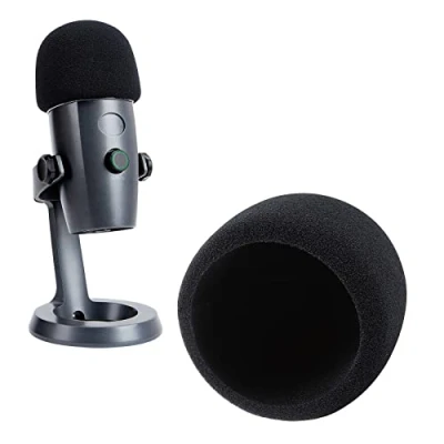 Image of YOUSHARES Blue Yeti Nano Pop Filter Microphone Windscreen Mic Cover Foam for to Reduce Noise