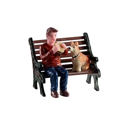 Image of Lemax Christmas Village Lunchbreak Buddy 02917