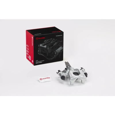 Image of 440114638R, 440115485R, A440115485R Brake caliper BREMBO F BR 082 Grey Cast Iron RENAULT: MASTER 3 Kasten, 3, NISSAN: NV400 Van