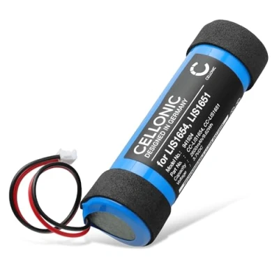 Image of CELLONIC® LIS1654, LIS1651 Battery Replacement for Sony PlayStation PS4 Move Motion Controller Version 2 (CECH ZCM2E, CECH ZCM2U) Handheld Console Gaming Repair 2600mAh 3.7V Lithium Ion