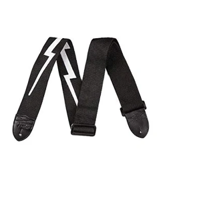 Image of Fender 099 0613 106 Poly Lightning Bolt strap in black