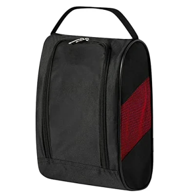 Image of Shoe Carrier Bag Zippered Bags with Ventilation Sports Breathable Golf Tote Accessories Honhoha