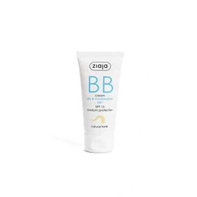 Image of Ziaja BB Creamf for Imperfections Oily and Combination Skin Natural Tone SPF15 50ml