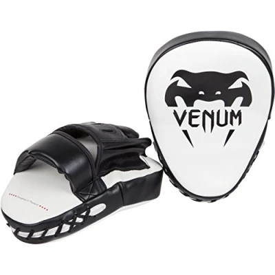 Image of Venum Unisex Light Focus Mitts Black, One Size UK