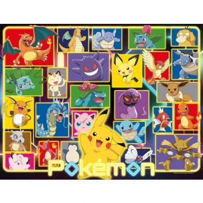 Image of Ravensburger Puzzle 12001130 Leuchtende Pokémon 2000 Teile für Erwachsene und Kinder ab 14 Jahren, Yellow