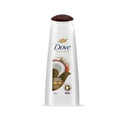 Image of 3 Pack of 400ml Dove Nourishing Secrets Restoring Ritual Shampoo with coconut oil