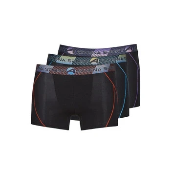 Image of Athena TRAINING X3 men&#039;s Boxer shorts in Black
