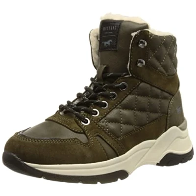 Image of MUSTANG Women&#039;s 1438 603 schnuerbooty, Military, 5 UK