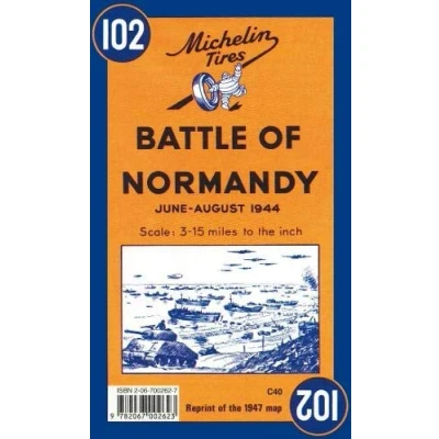 Image of Michelin Historical Map 102: : Battle of Normandy (Michelin Maps) by Travel Publications (1997 12 01)