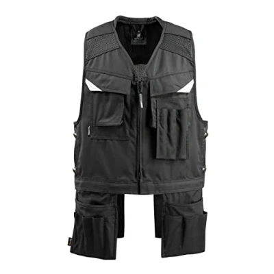 Image of Mascot 15089 154 09 Baza Hardwear Four Holster Pockets Tool Vest, Size L, Black