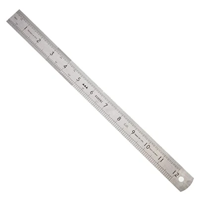 Image of RABONE ! 64R 0 35 401 Precision Steel Rule 300 mm/12 Inch