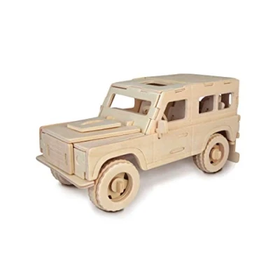Image of Quay Land Rover Woodcraft Construction Kit FSC