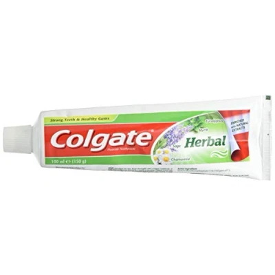 Image of COLGATE WTOH23 Herbal Toothpaste, 100 mL White