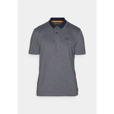 Image of BOSS Mens PeoxfordNew Relaxed fit Polo Shirt in Oxford piqué Cotton