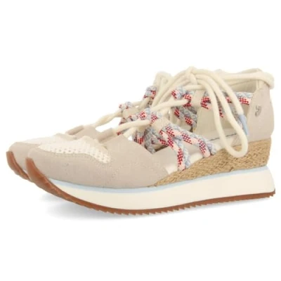 Image of GIOSEPPO Women&#039;s Iona Sneaker, Ivory White, 5.5 UK