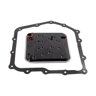 Image of 0004504048, 0004864505, 04504048, 04659811AB, 04864505 Hydraulic Filter Set, automatic transmission BLUE PRINT ADBP210067 with oil sump gasket