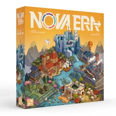 Image of CMON Nova Era Board Game Ages 12+ 2 4 Players 60+ Minutes Playing Time