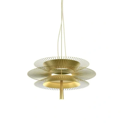 Image of Forestier Gravity 2 pendant light Ø68cm cream