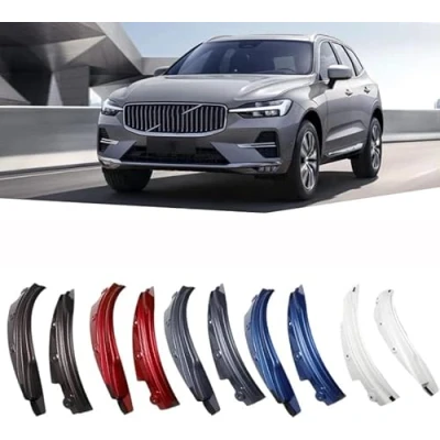 Image of 4 Pcs Car Mud Flaps for Volvo XC60 2018 2022, Mudflaps Splash Guards Front Rear Wheel Protectors Fender Mudguards,Red
