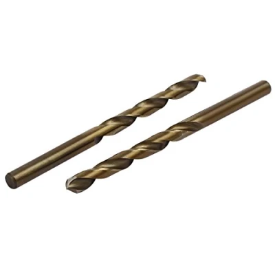 Image of Sourcingmap 5.8mm Drilling Dia Straight Round Shank HSS Cobalt Metric Twist Drill Bit 2pcs