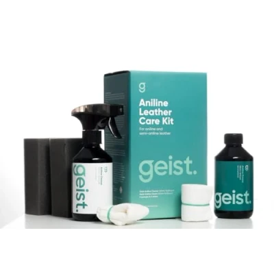Image of Geist. Aniline Leather Care Kit for &amp; semi Furniture, Jacket, Bag and Accessories