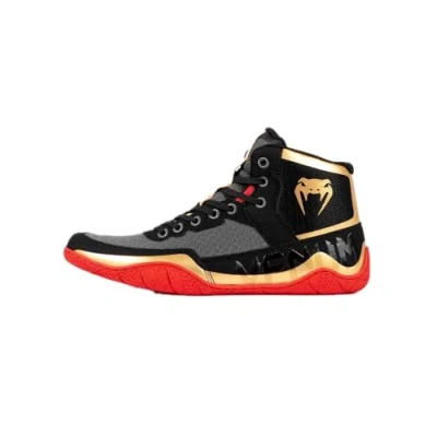 Image of Venum, Elite Wrestling Shoes, Men&#039;s, 46, Black/Bronze