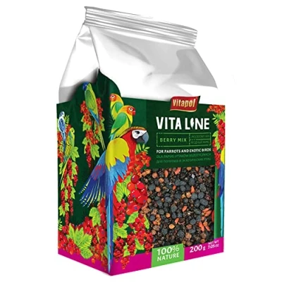 Image of Vitapol Vita Line Berry Mix Parrot Treats 200g