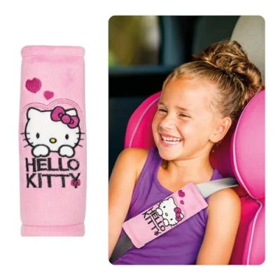 Image of Hello Kitty Seat Belt Pad, Pink